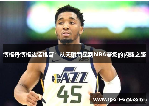 博格丹博格达诺维奇：从天赋新星到NBA赛场的闪耀之路